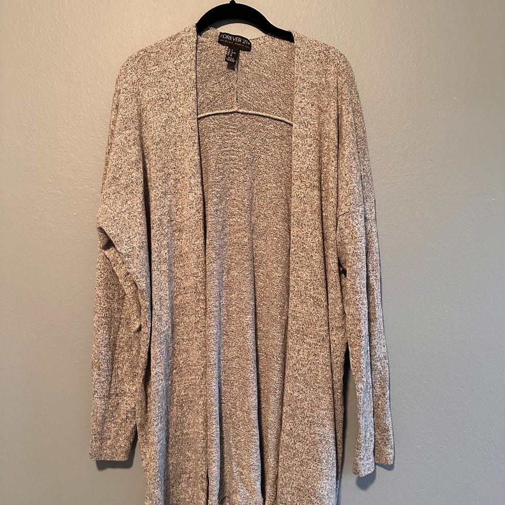 Forever 21 Cardigan Grey 1X